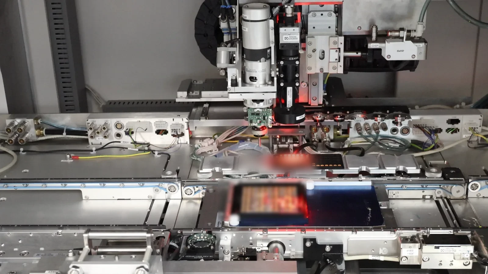 Die-attach line running a panel of parts